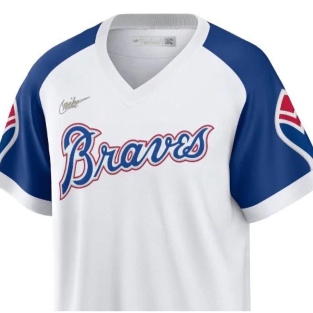 Nike Atlanta Braves Cooperstown Retro MLB baseball Jersey - XXL